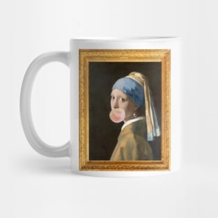 The Girl With A Bubble Gum Mug